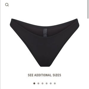 Skims Swim Cheeky Tanga Bottoms